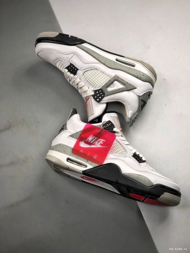Rep Onekick Cement 840606-192 Jordan White Air 4 (nike) OG 0707